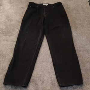 Badge Vintage 80s Black Jeans